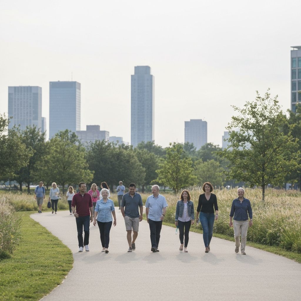 Active lifestyle scene